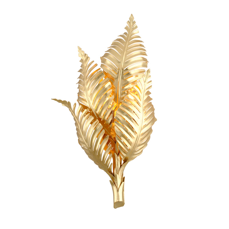 Corbett Tropicale 296-12-GL Wall Sconce Light - Gold Leaf