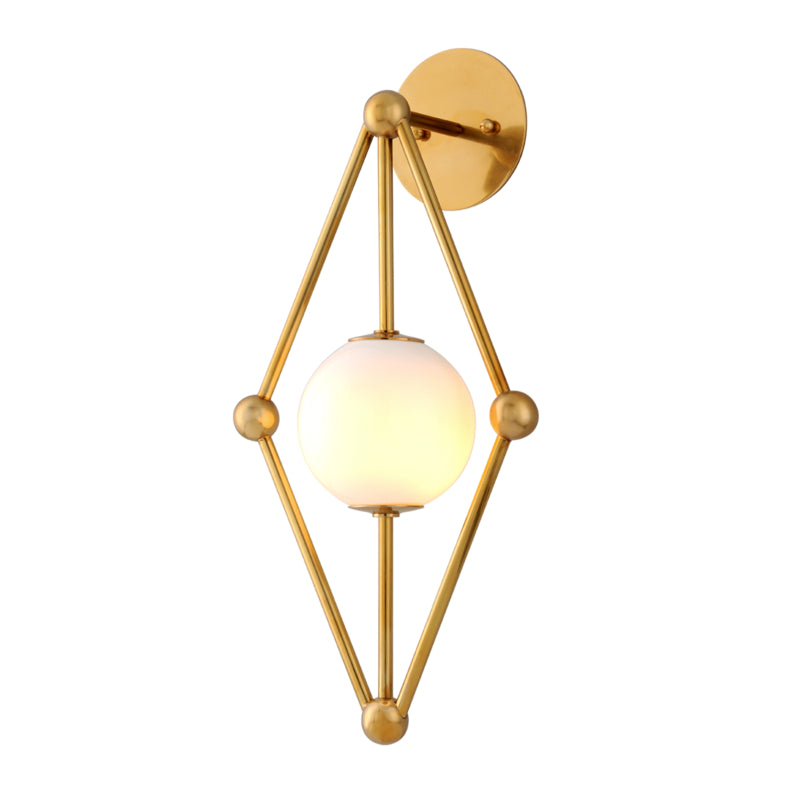 Corbett Bickley 298-11 Wall Sconce Light - Vintage Brass
