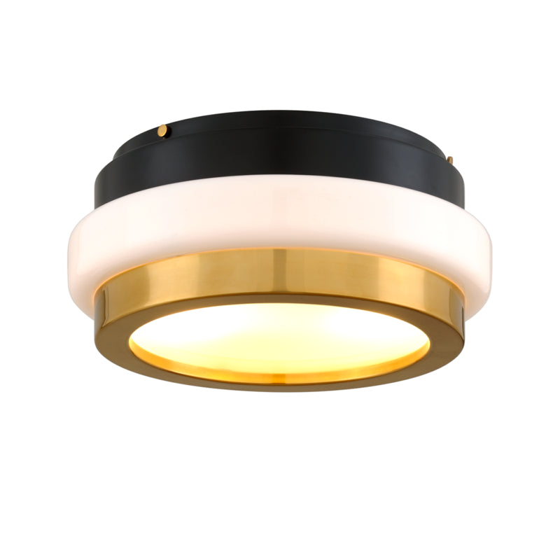 Corbett Beckenham 299-32 Ceiling Light - Vintage Polished Brass And Black