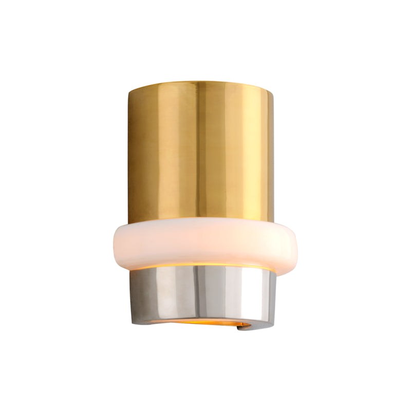 Corbett Beckenham 300-11 Wall Sconce Light - Vintage Polished Brass And Nickel