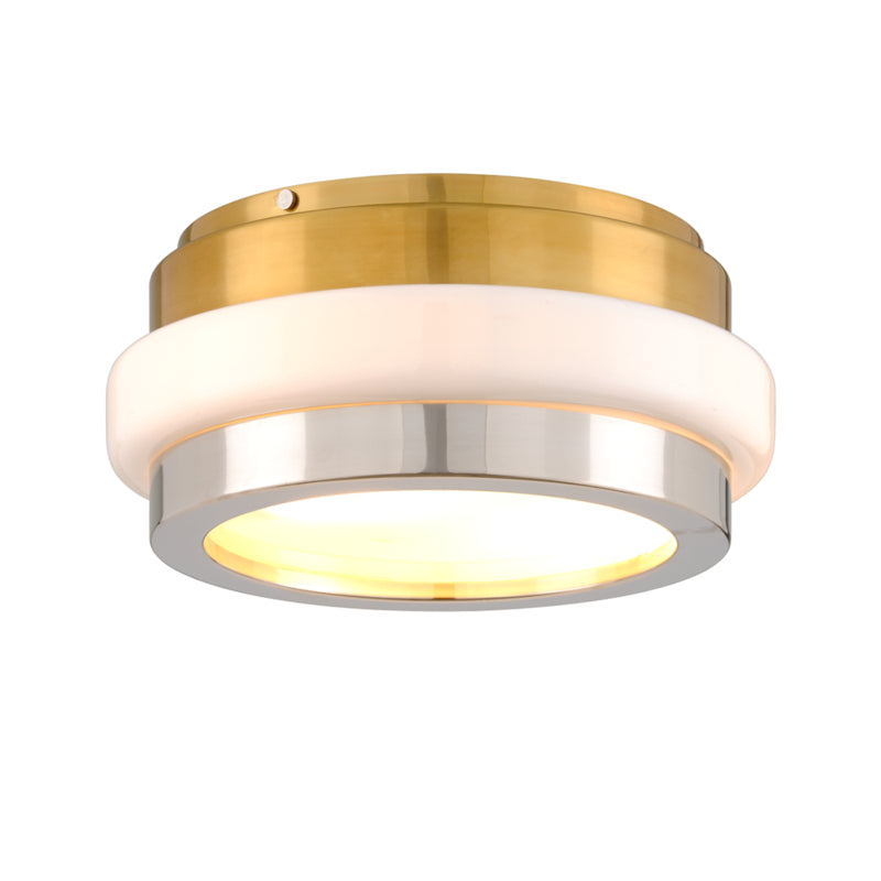 Corbett Beckenham 300-32 Ceiling Light - Vintage Polished Brass And Nickel