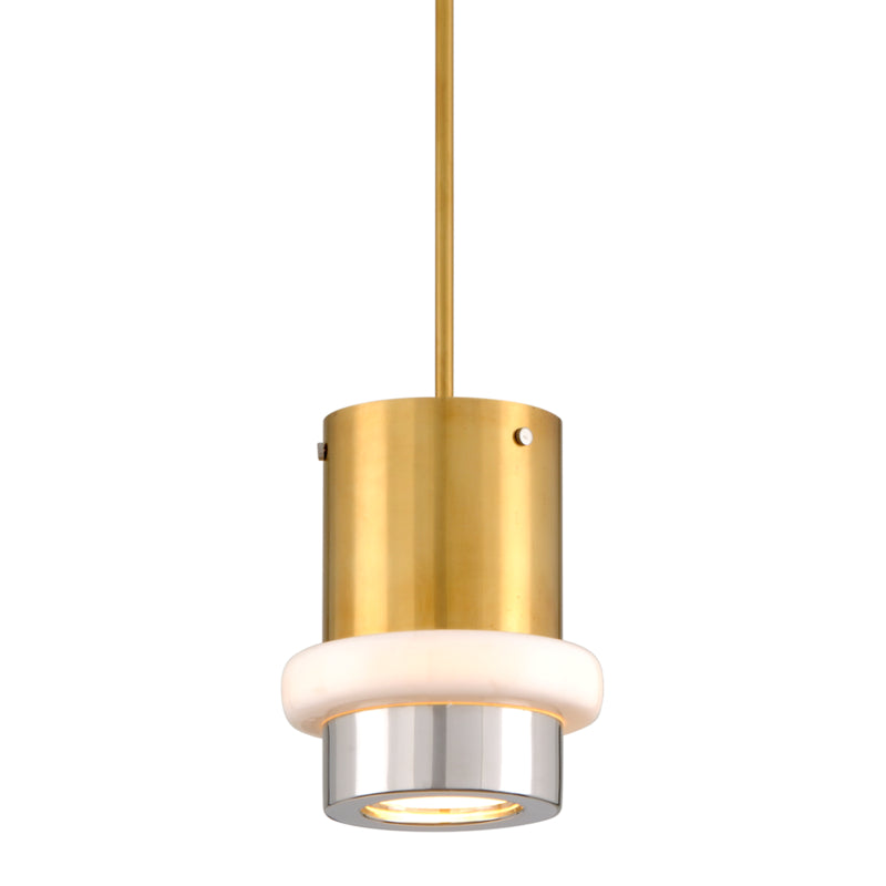 Corbett Beckenham 300-41 Pendant Light - Vintage Polished Brass And Nickel