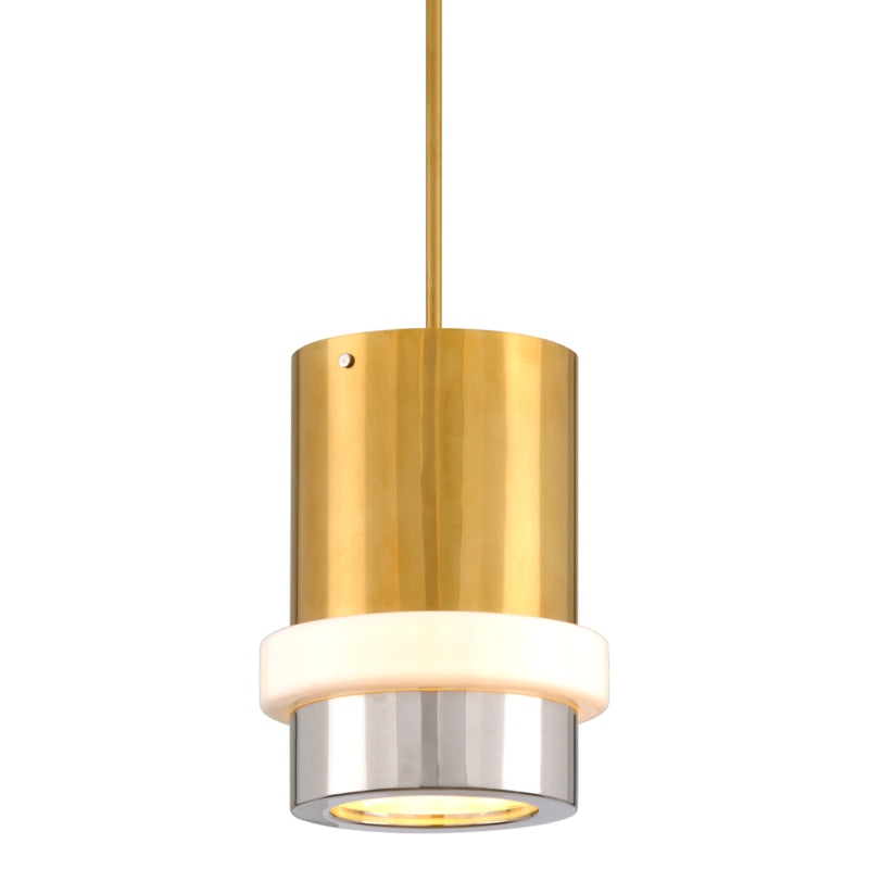 Corbett Beckenham 300-42 Pendant Light - Vintage Polished Brass And Nickel