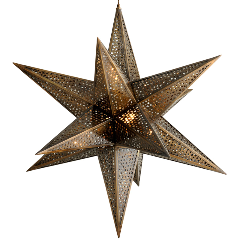 Corbett Star Of The East 302-75 Pendant Light - Old World Bronze