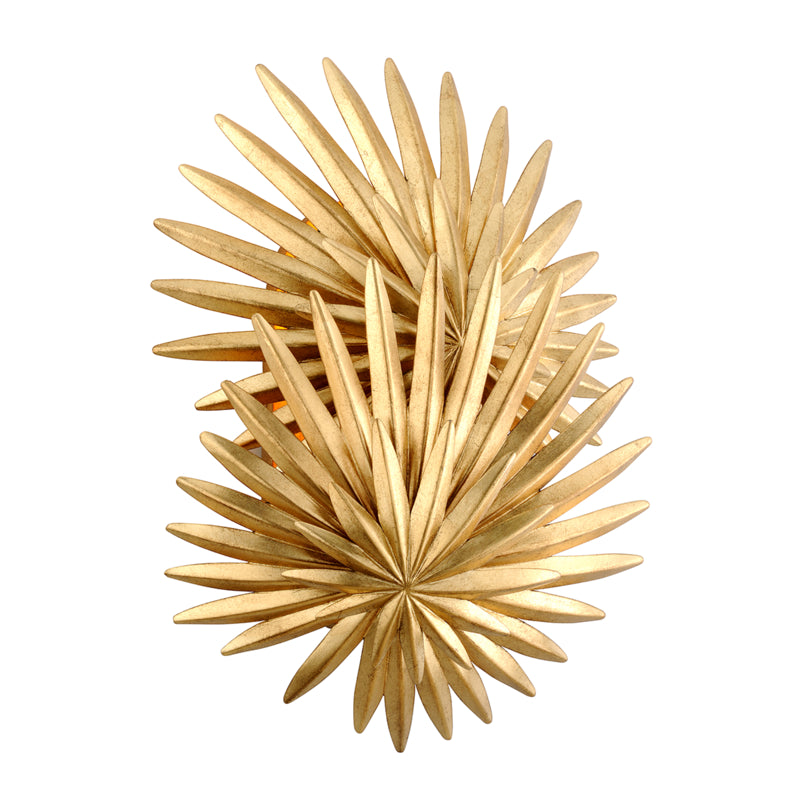 Corbett Savvy 309-12 Wall Sconce Light - Vintage Gold Leaf