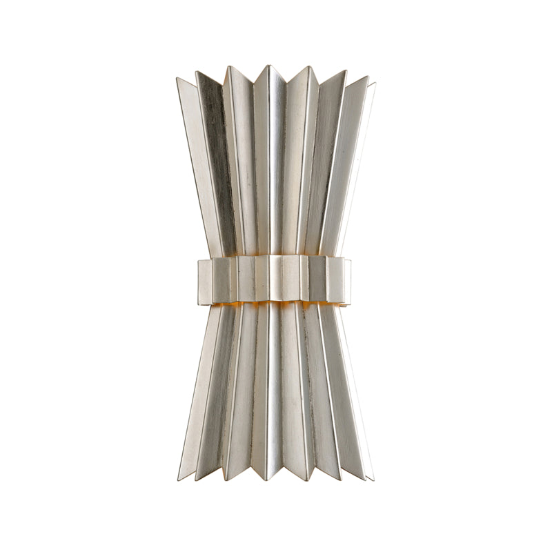 Corbett Moxy 312-12 Wall Sconce Light - Silver Leaf