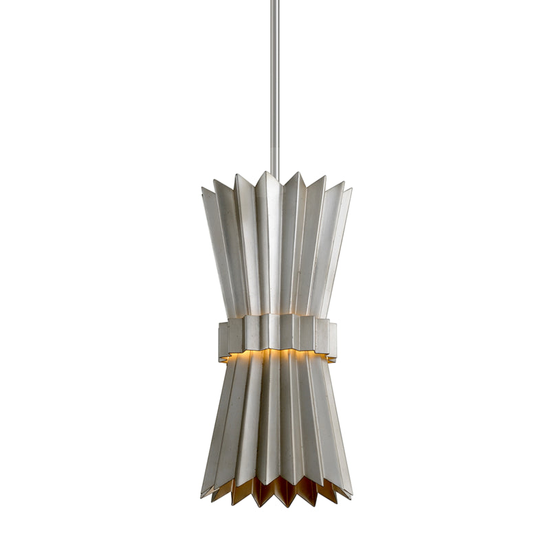 Corbett Moxy 312-41-WSL Pendant Light - Silver Leaf