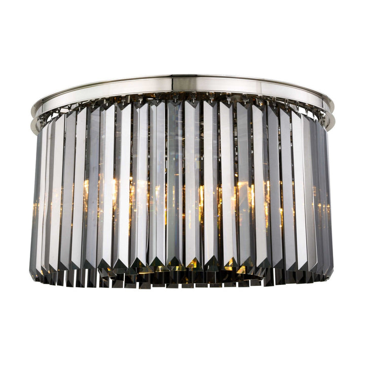 Elegant Sydney 1238F26PN-SS/RC Ceiling Light - Polished Nickel