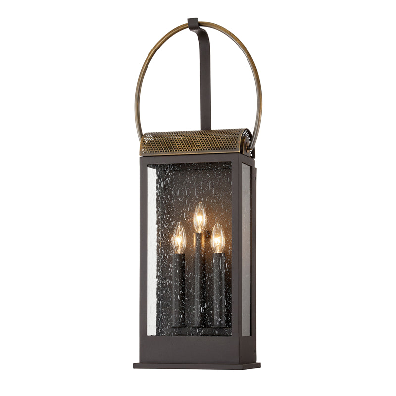 Troy Lighting B7423 Holmes Outdoor Bronze And Brass