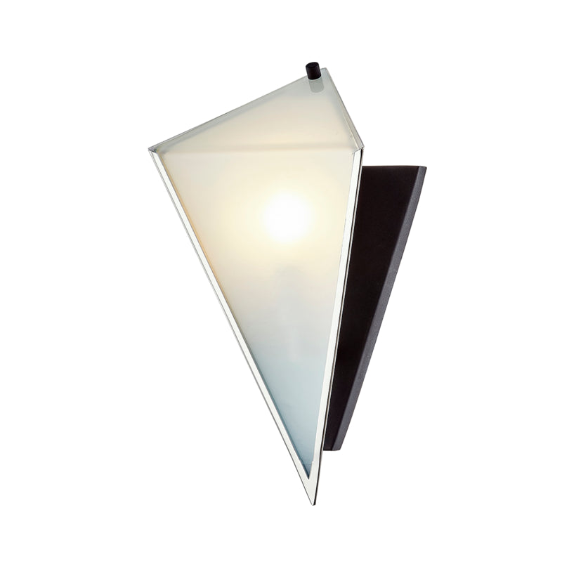 Troy Kite B7461 Wall Light - Carbide Blk & Pol Nickel