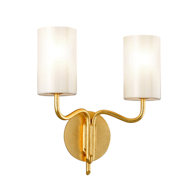 Troy Juniper B7492 Wall Sconce Light - Textured Gold Leaf