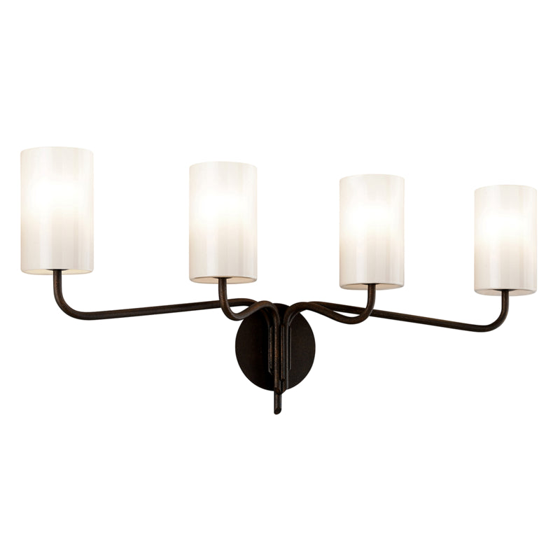Troy Juniper B7724 Bath Vanity Light 34 in. wide - Juniper Bronze