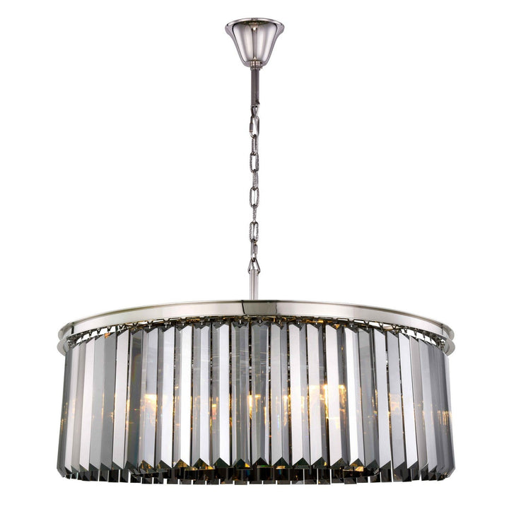 Elegant Sydney 1238G43PN-SS/RC Chandelier Light - Polished Nickel