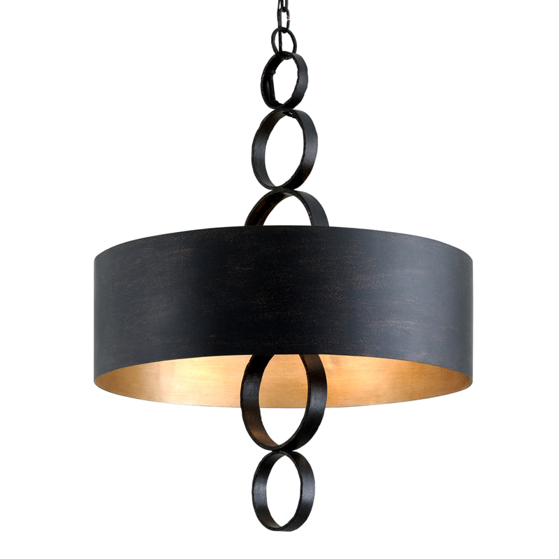 Troy Rivington F7235-CH Pendant Light - Charred Copper