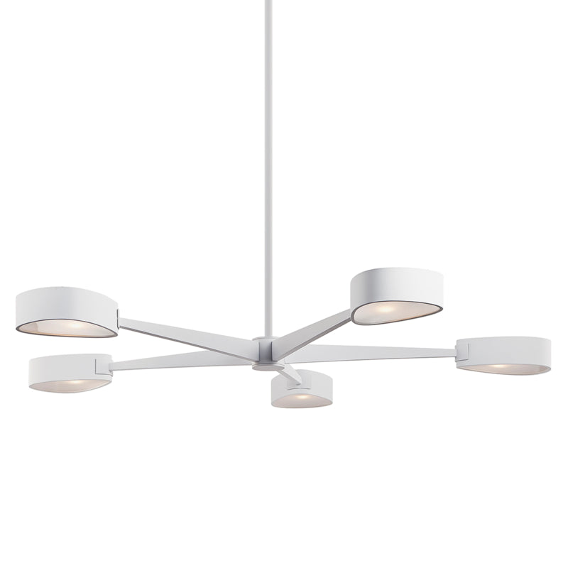 Troy Allisio F7345-TWH Chandelier Light - Textured White