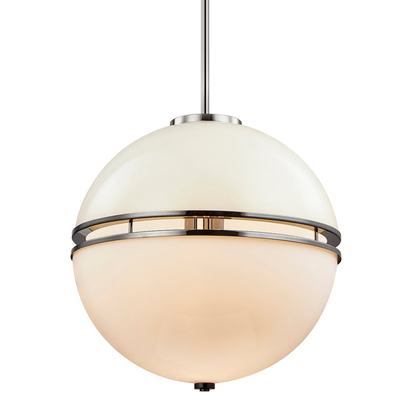 Troy Split F7576 Pendant Light - Smoked Chrome