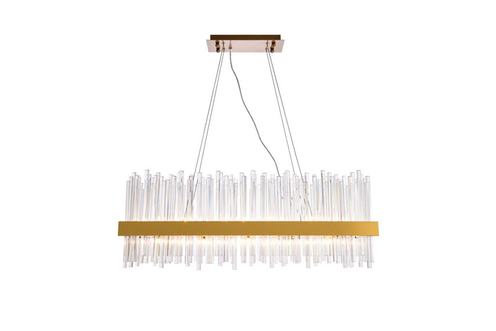 Elegant Dallas 3000G36G Chandelier Light - Gold