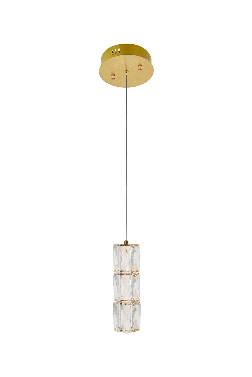 Elegant Polaris 3500D1G Pendant Light - Gold