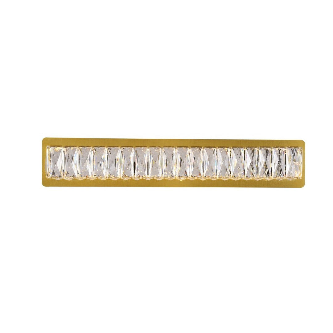 Elegant Monroe 3502W24G Bath Vanity Light 3 in. wide - Gold