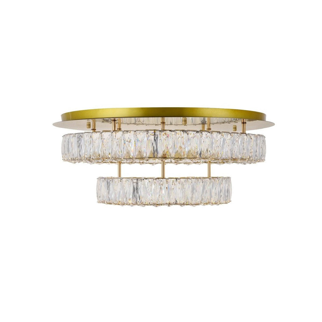 Elegant Monroe 3503F26L2G Ceiling Light - Gold