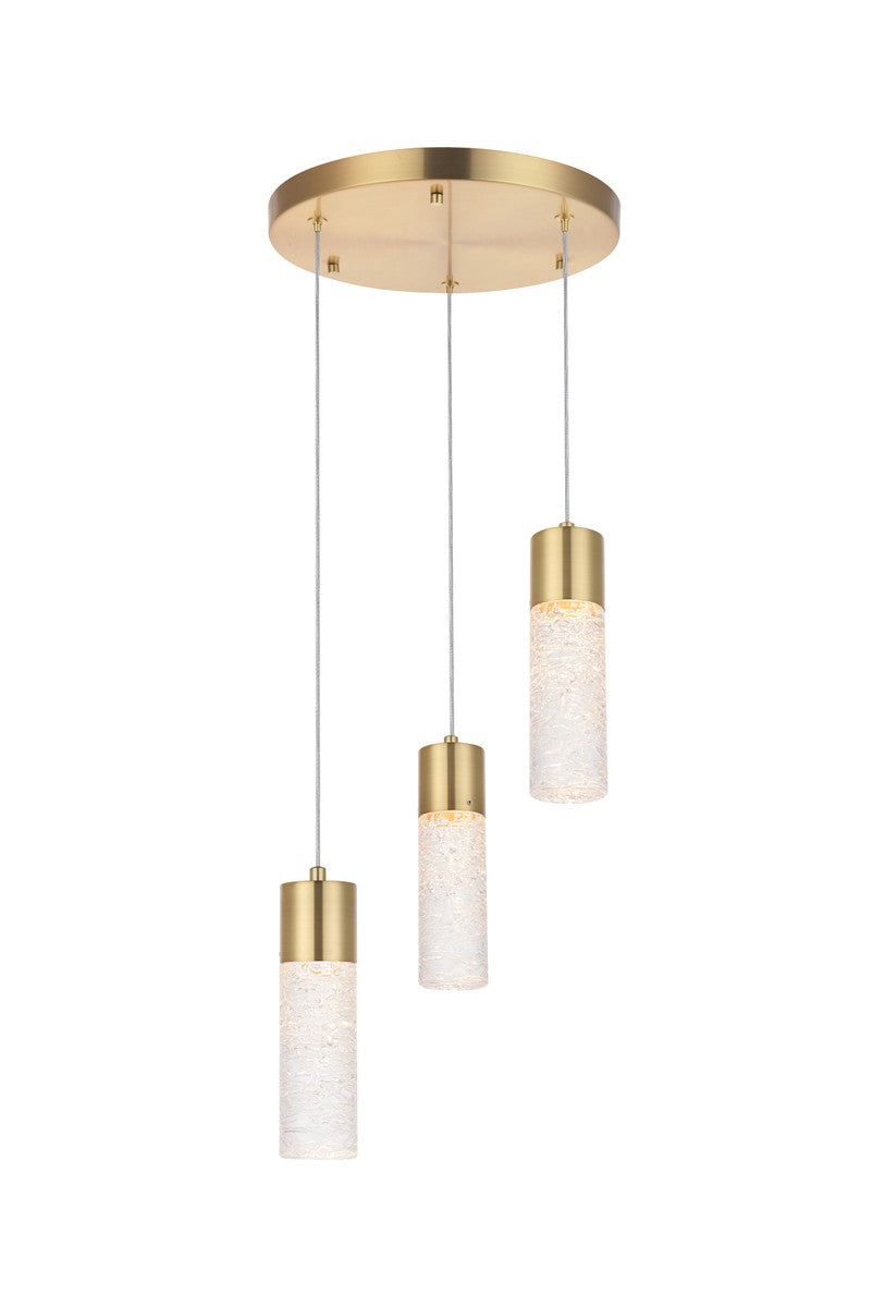 Elegant Constellation 5200D12G Pendant Light - Gold