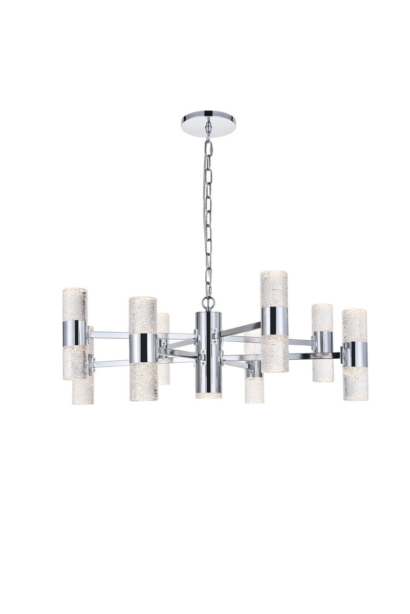 Elegant Vega 5200D32C Chandelier Light - Chrome