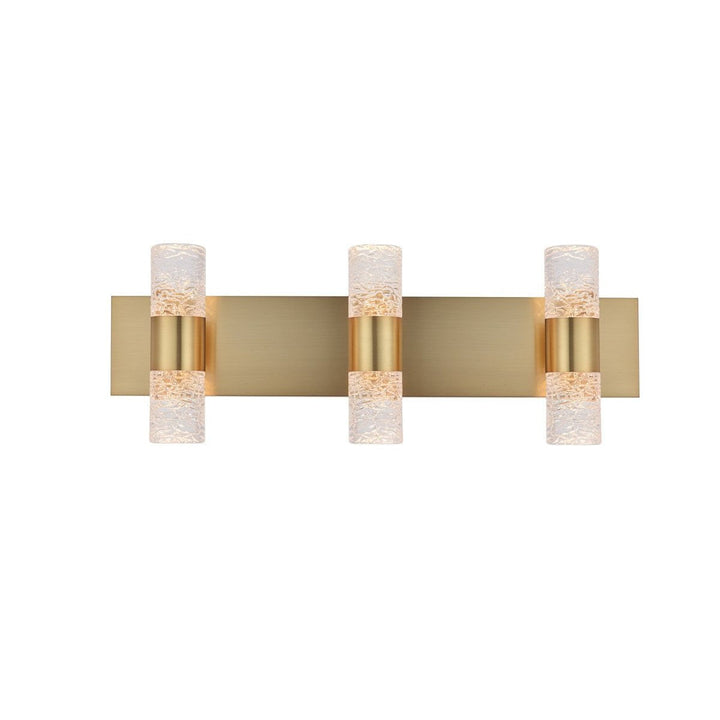 Elegant Vega 5200W24G Bath Vanity Light 24 in. wide - Gold