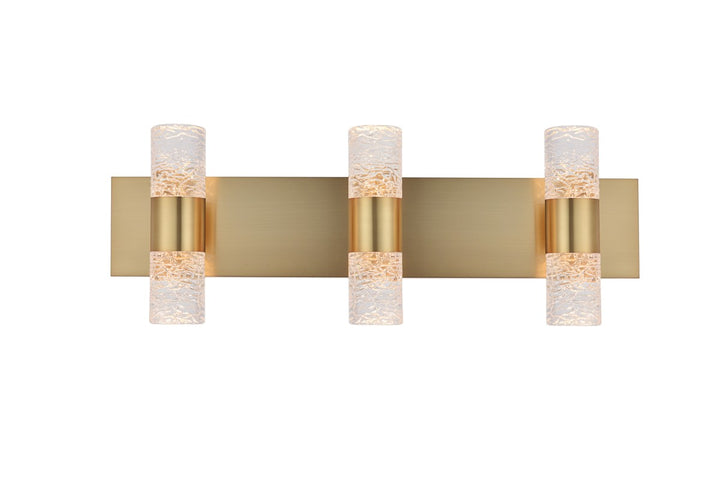 Elegant Vega 5200W24G Bath Vanity Light 24 in. wide - Gold