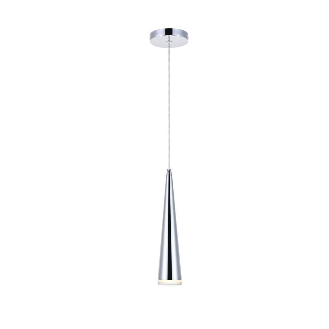 Elegant Fantasia 5201D3C Pendant Light - Chrome