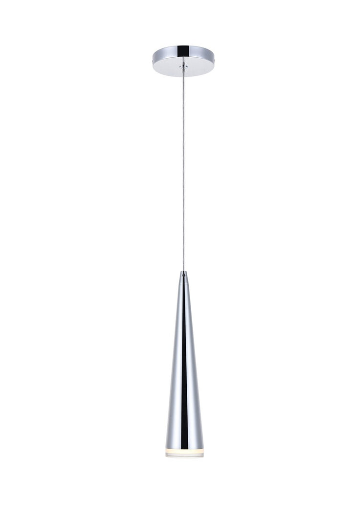 Elegant Fantasia 5201D3C Pendant Light - Chrome