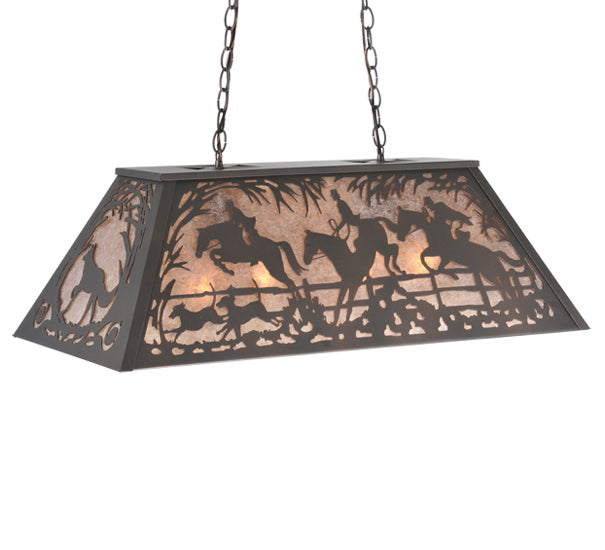 Meyda Tiffany Fox Hunt 109866 Pendant Light - Mahogany Bronze