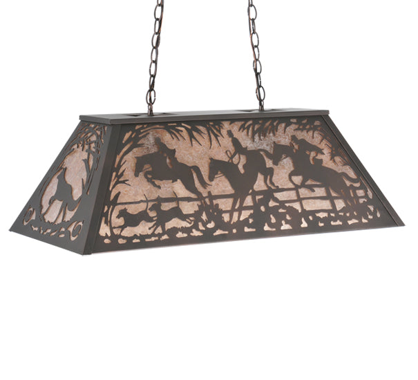 Meyda Tiffany Fox Hunt 109866 Pendant Light - Mahogany Bronze