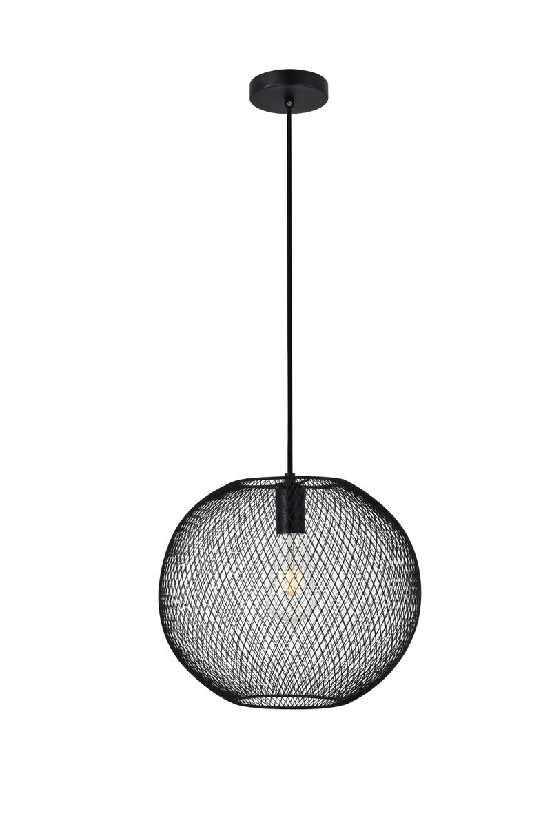 Elegant KELLER LD2251BK Pendant Light - Black