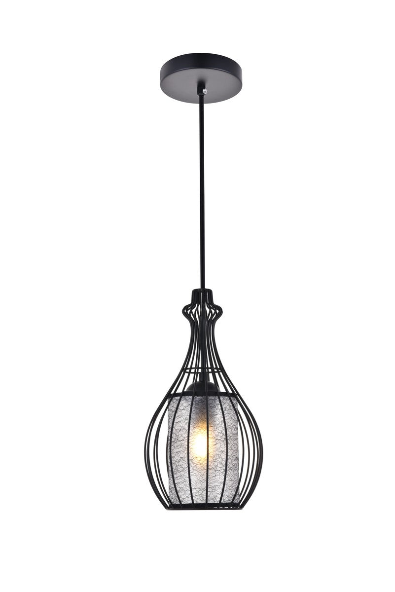 Elegant Miya LD2419BK Pendant Light - Black