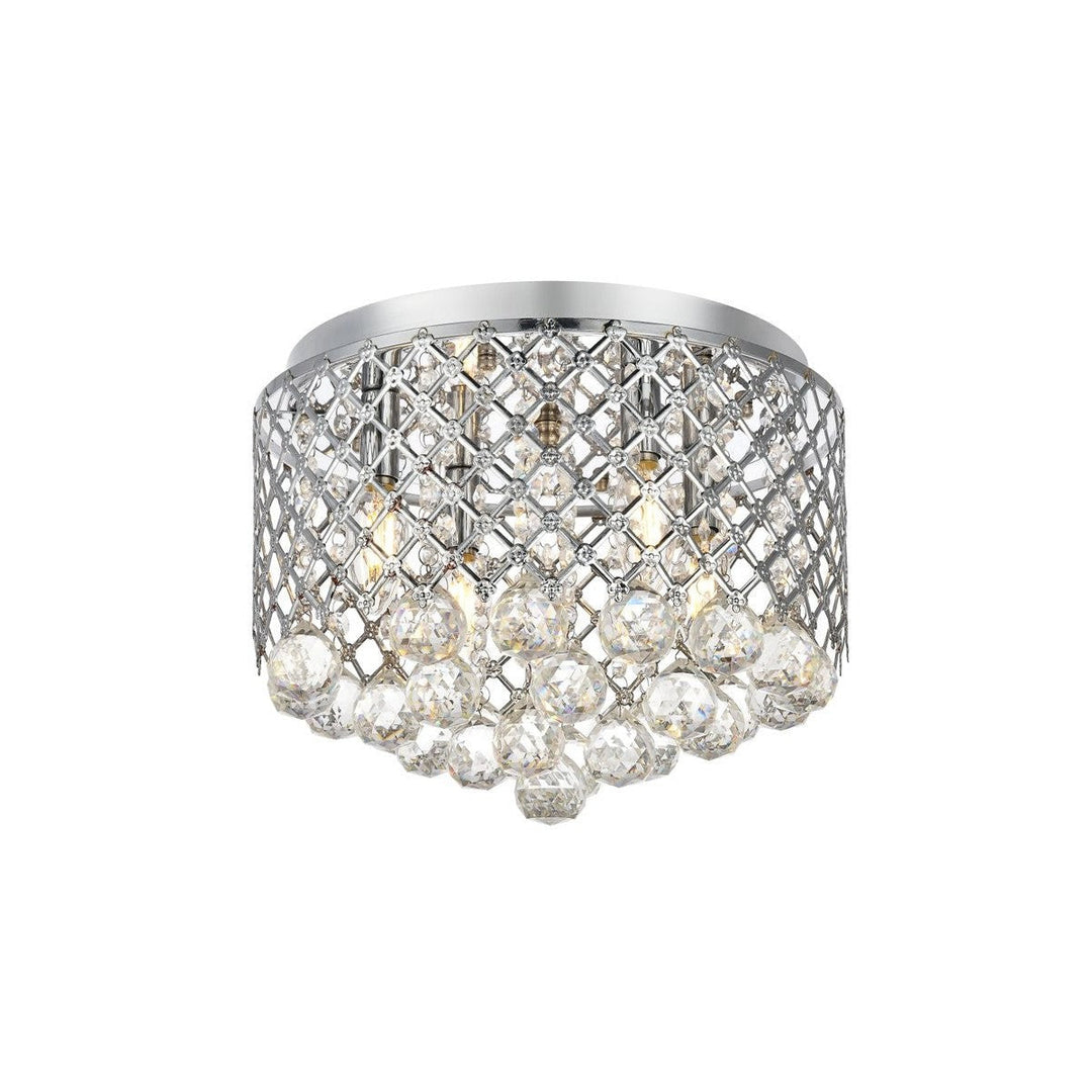 Elegant Tully LD5010F13C Ceiling Light - Chrome