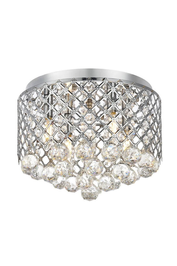 Elegant Tully LD5010F13C Ceiling Light - Chrome