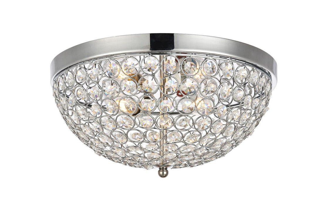 Elegant Taye LD5012F13C Ceiling Light - Chrome