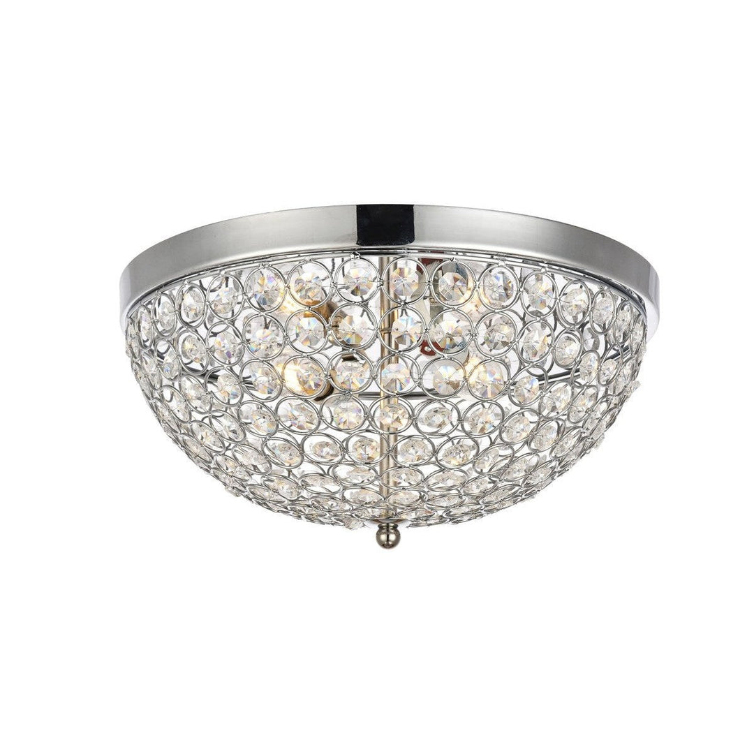 Elegant Taye LD5012F13C Ceiling Light - Chrome