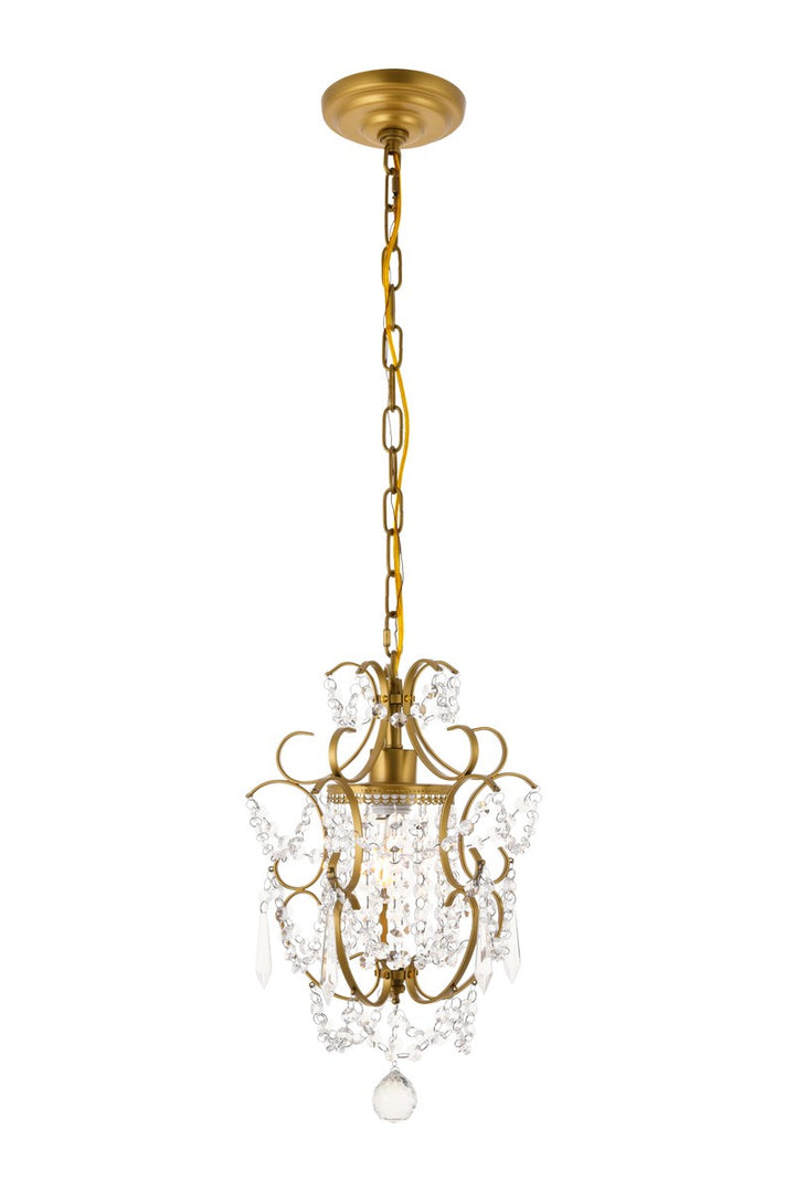 Elegant Kirin LD5017D11BR Pendant Light - Brass