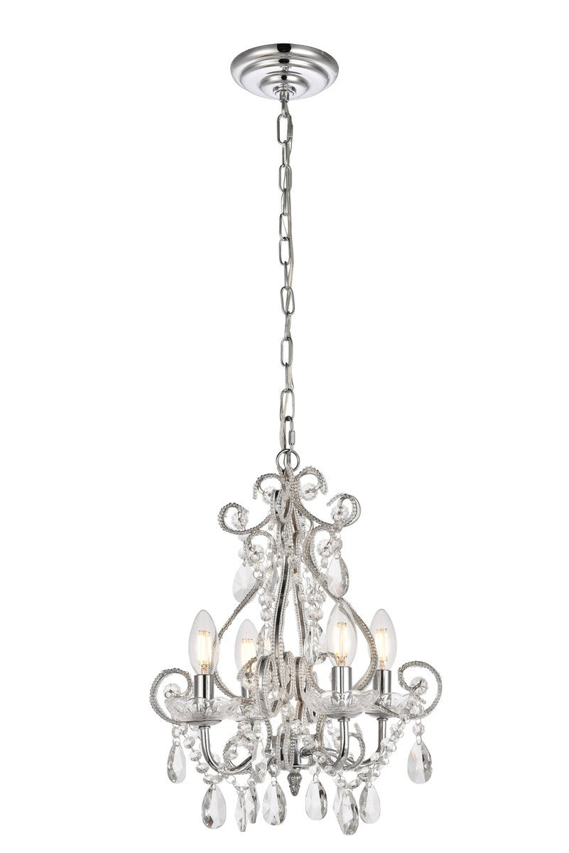 Elegant Kato LD5018D12C Chandelier Light - Chrome