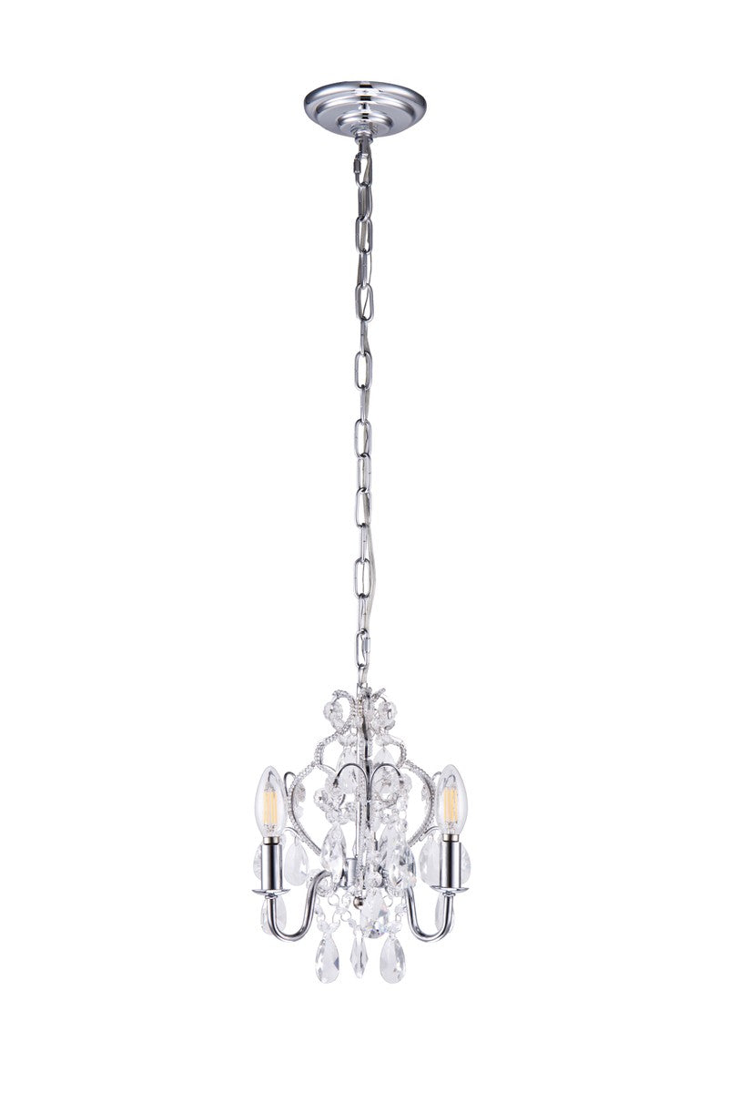 Elegant Karter LD5019D9C Pendant Light - Chrome