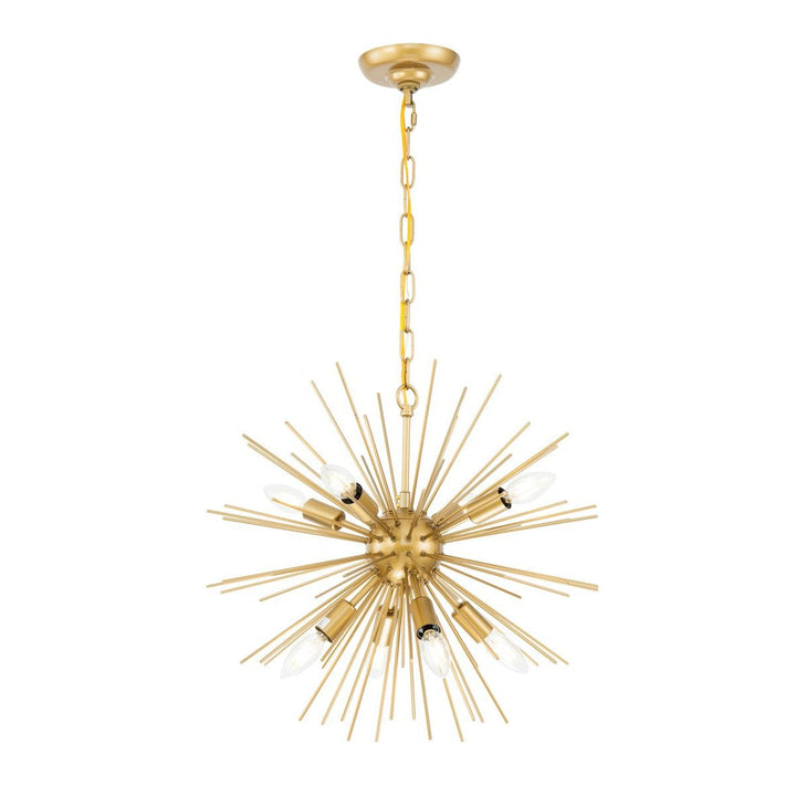 Elegant Timber LD5036D20BR Pendant Light - Brass