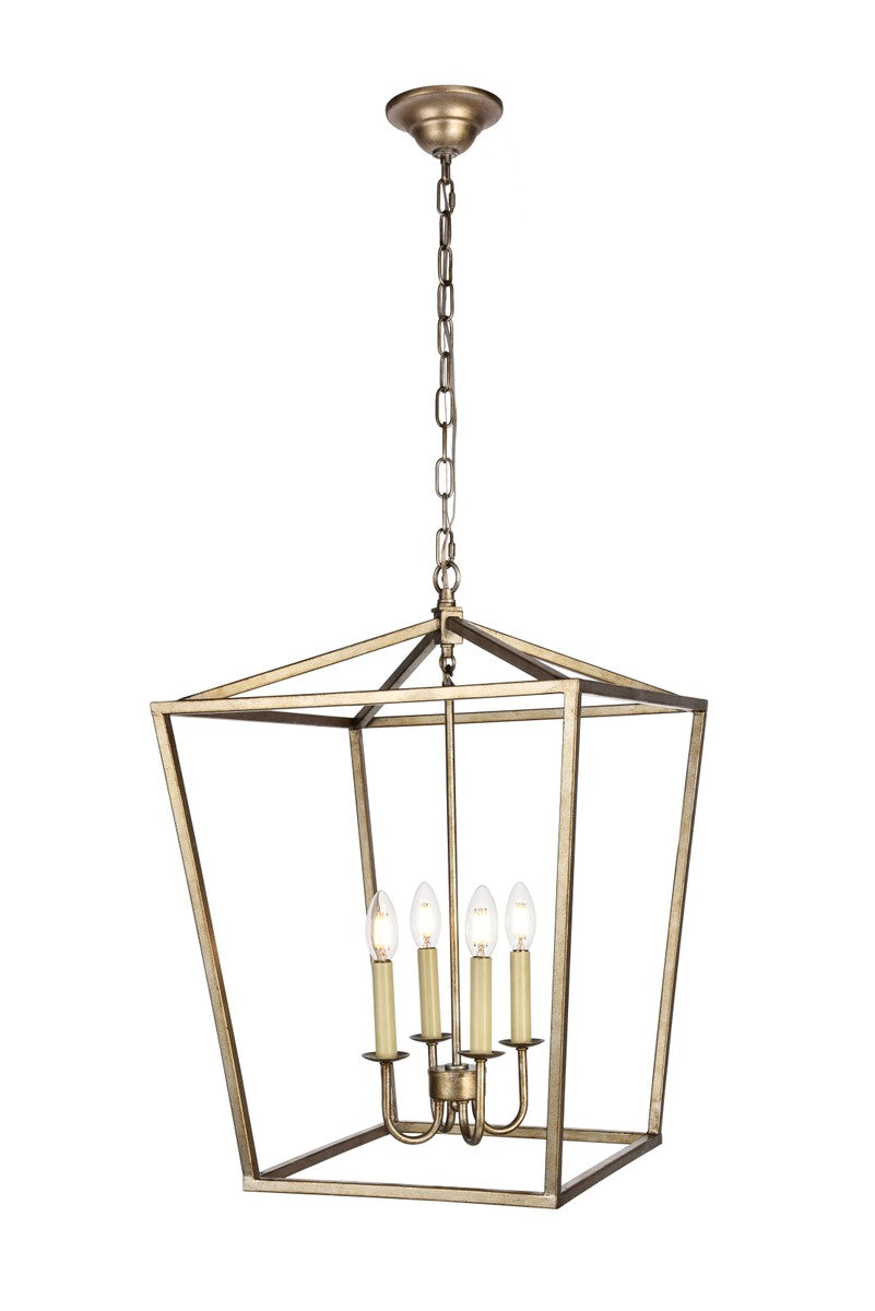 Elegant Maddox LD6008D17S Pendant Light - Vintage Silver