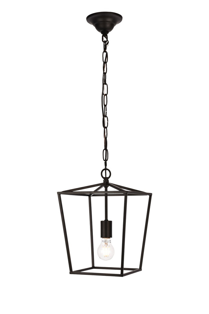 Elegant Maddox LD6008D9BK Pendant Light - Black