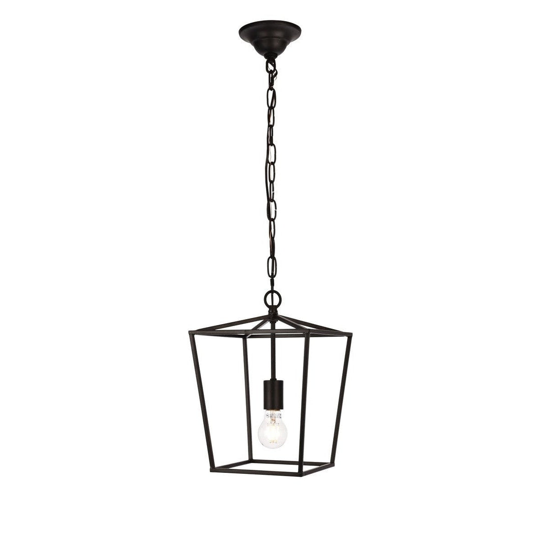 Elegant Maddox LD6008D9BK Pendant Light - Black