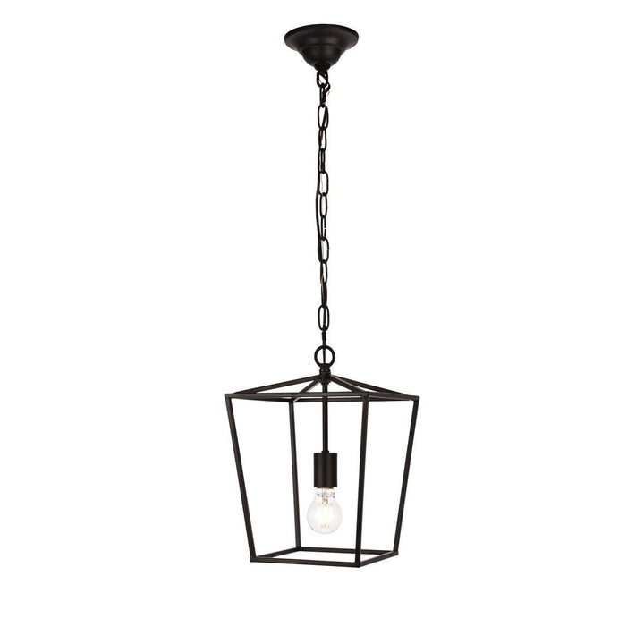 Elegant Maddox LD6008D9BK Pendant Light - Black