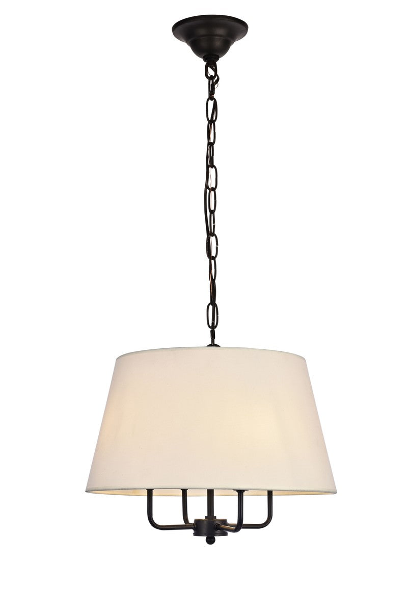 Elegant Maple LD6009D17BK Pendant Light - Black