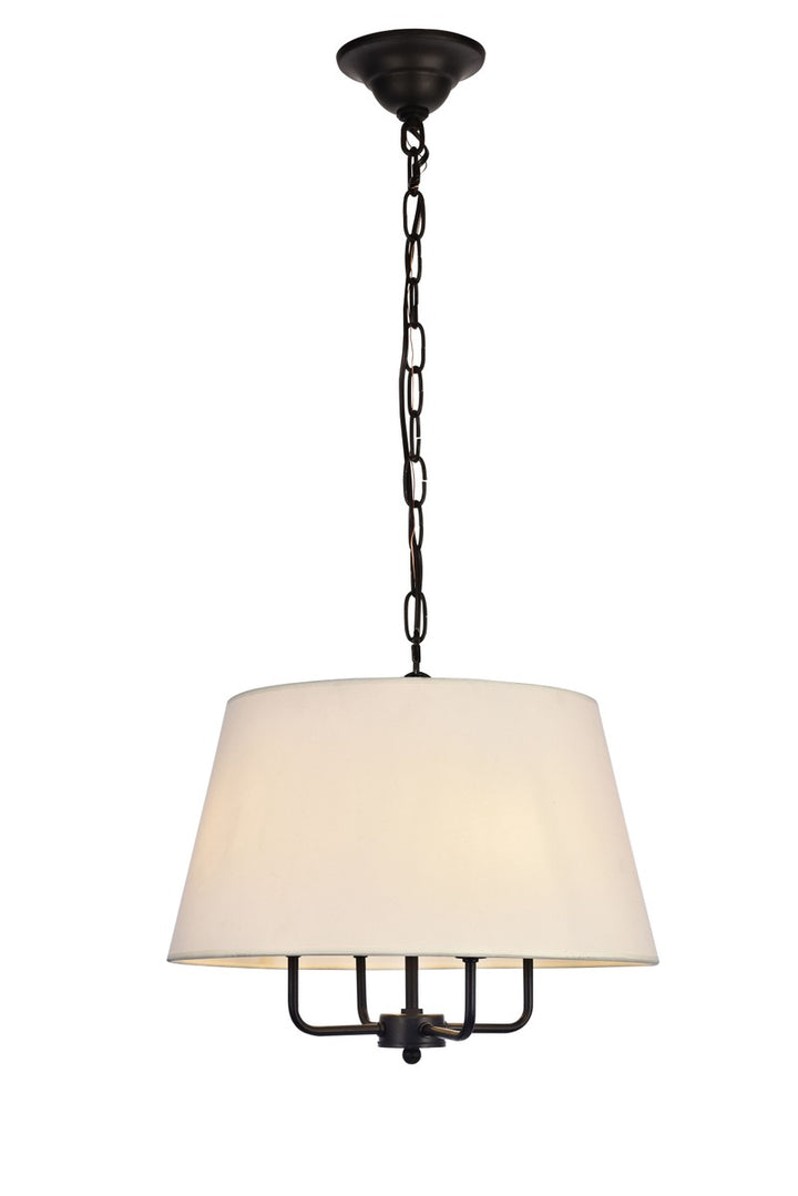 Elegant Maple LD6009D17BK Pendant Light - Black