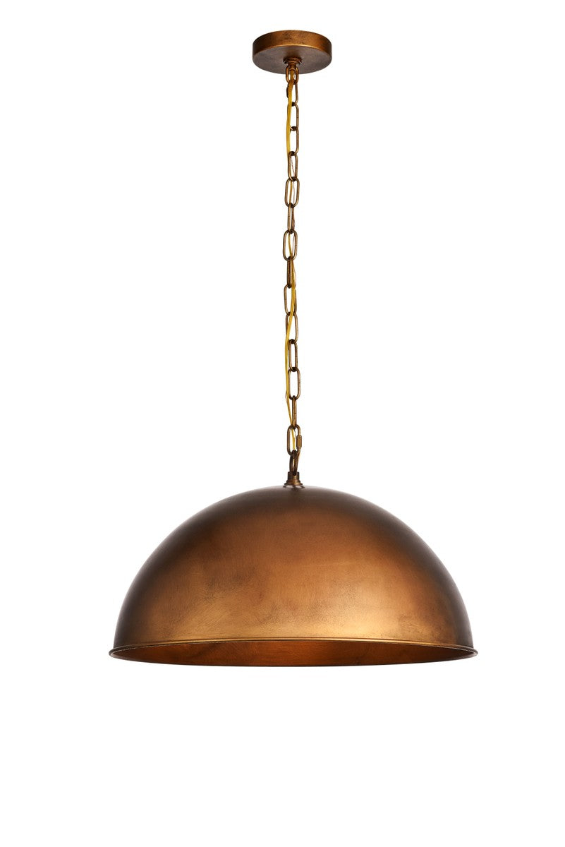 Elegant Merce LD6013D20BR Pendant Light - Manual Brass