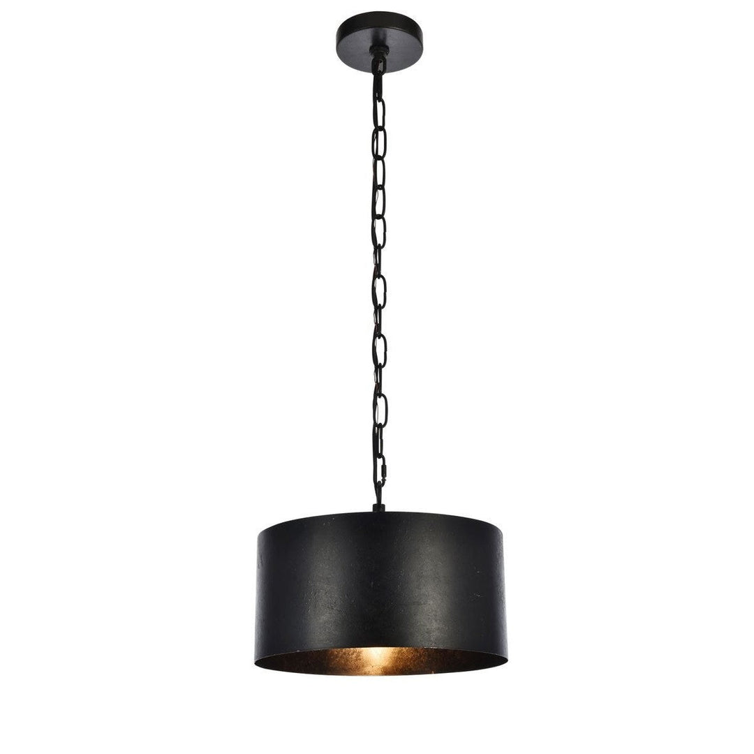 Elegant Miro LD6015D15BK Pendant Light - Vintage Black